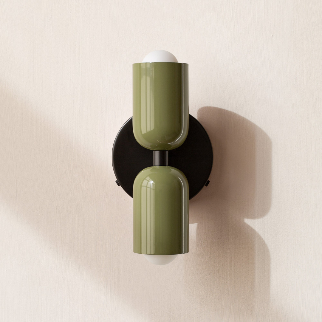 Applique Murale Cylindrique LED 2 Lumières – Éclairage Doux & Design Contemporain