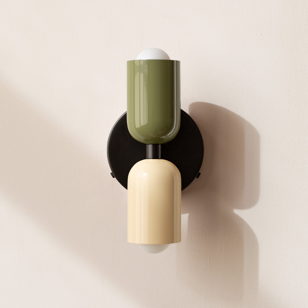 Applique Murale Cylindrique LED 2 Lumières – Éclairage Doux & Design Contemporain