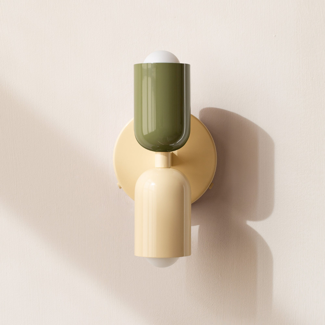 Applique Murale Cylindrique LED 2 Lumières – Éclairage Doux & Design Contemporain