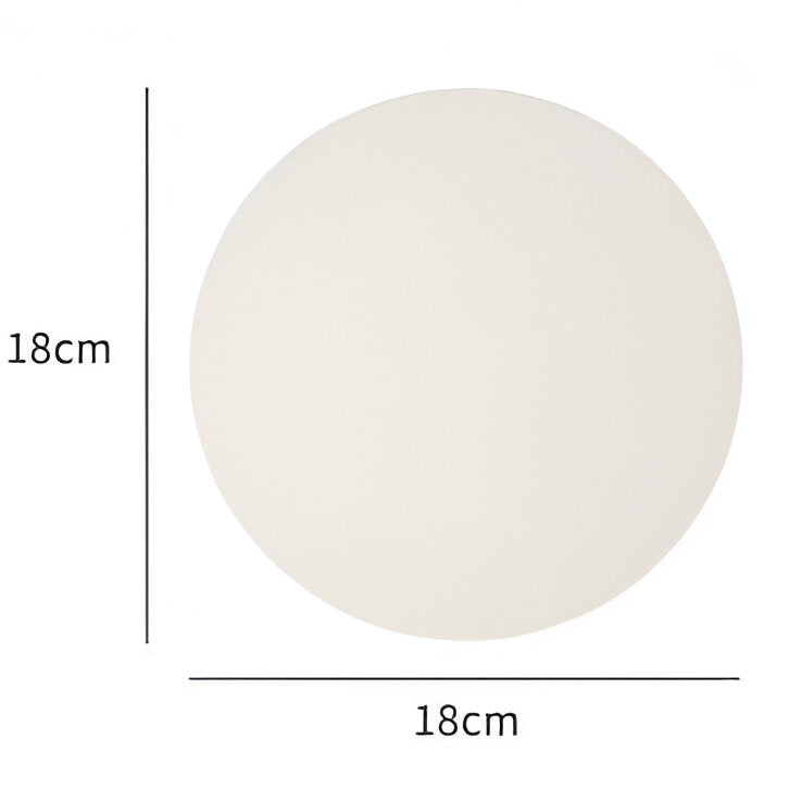Applique Murale Ronde en Verre LED – Clarté & Minimalisme pour Chaque Espace