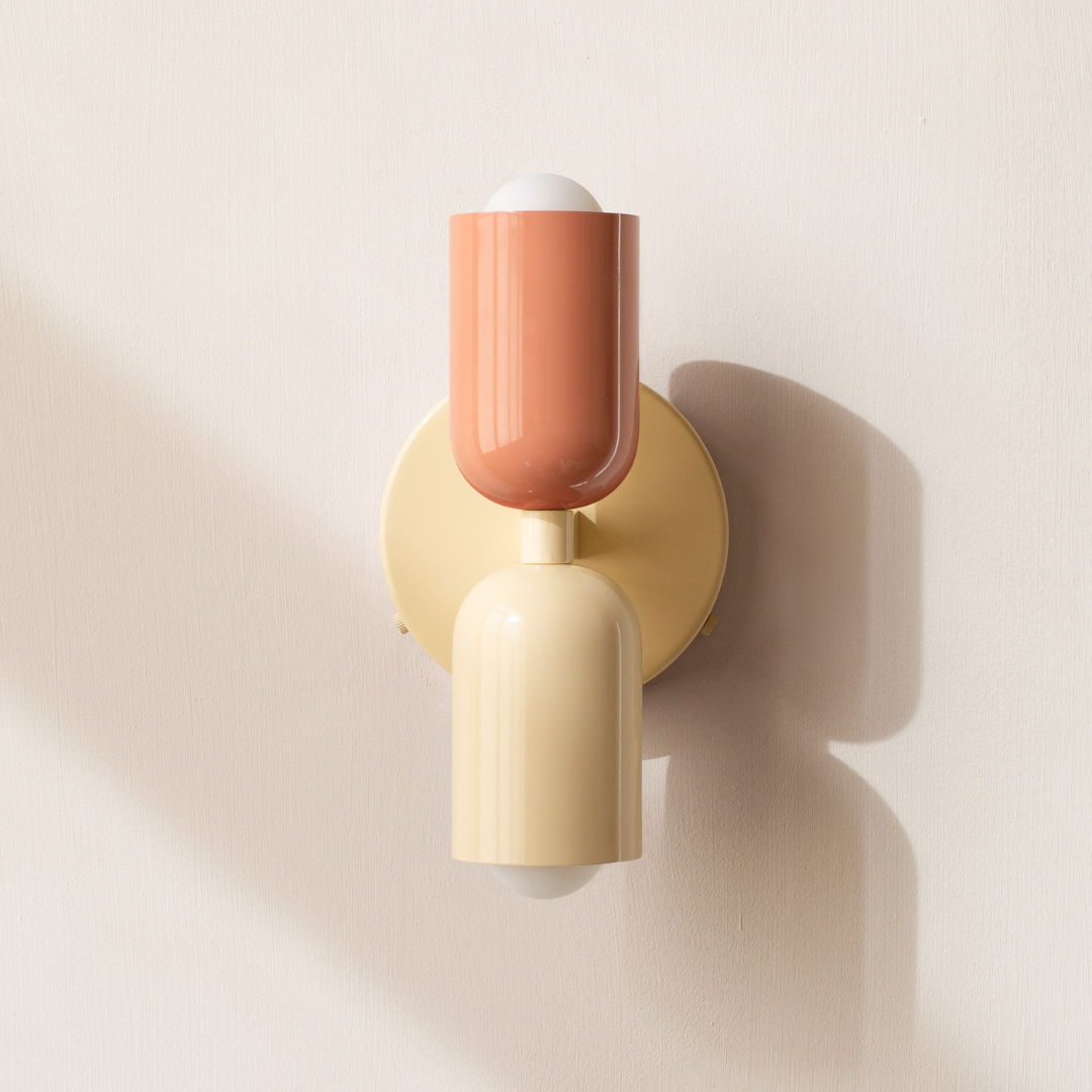Applique Murale Cylindrique LED 2 Lumières – Éclairage Doux & Design Contemporain