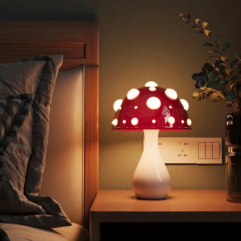 Lampe De Table champignon
