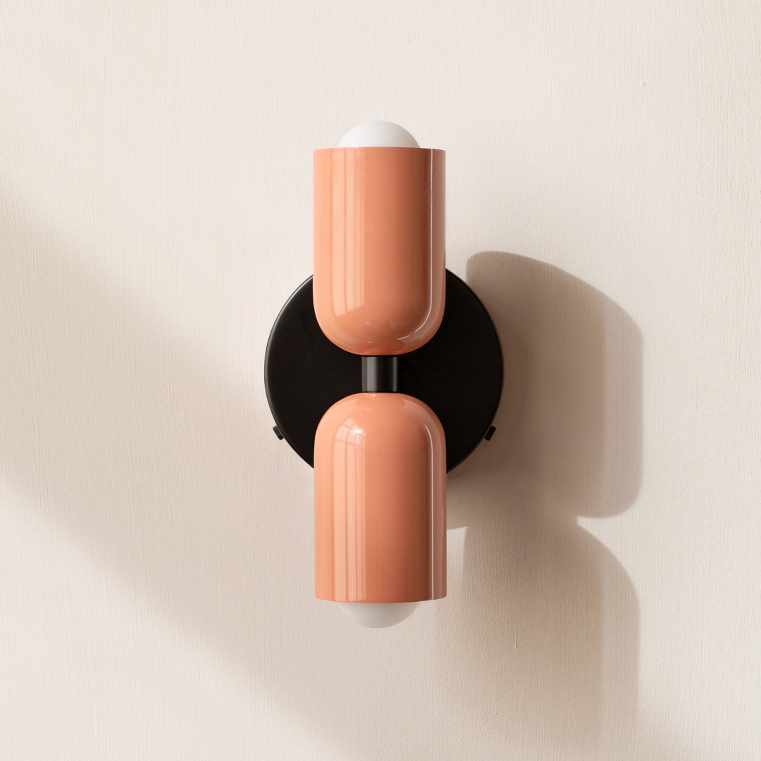Applique Murale Cylindrique LED 2 Lumières – Éclairage Doux & Design Contemporain