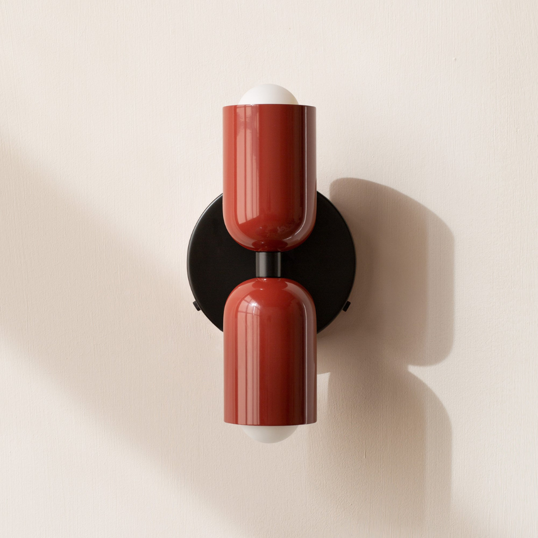 Applique Murale Cylindrique LED 2 Lumières – Éclairage Doux & Design Contemporain