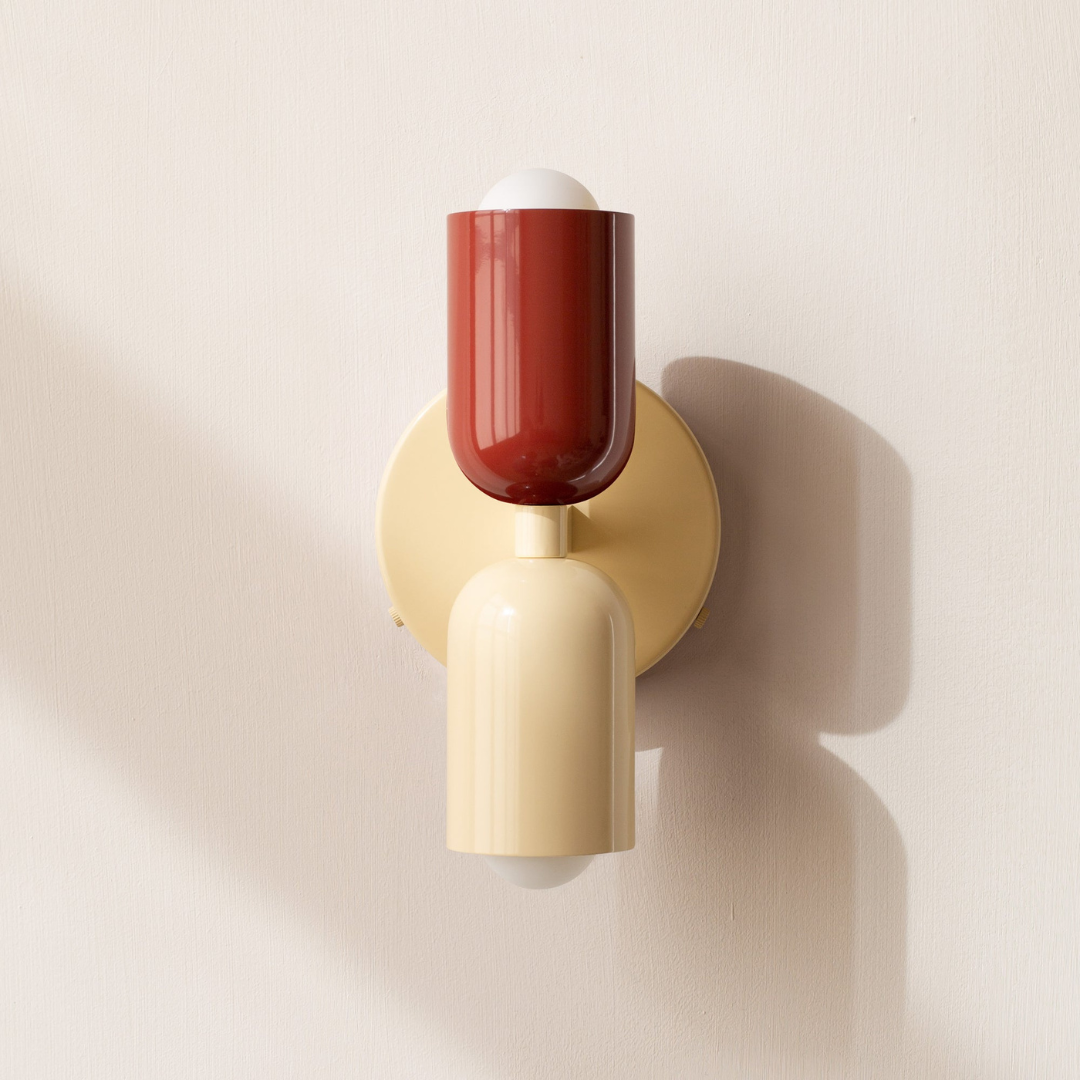 Applique Murale Cylindrique LED 2 Lumières – Éclairage Doux & Design Contemporain