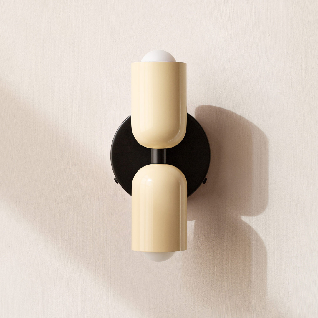Applique Murale Cylindrique LED 2 Lumières – Éclairage Doux & Design Contemporain