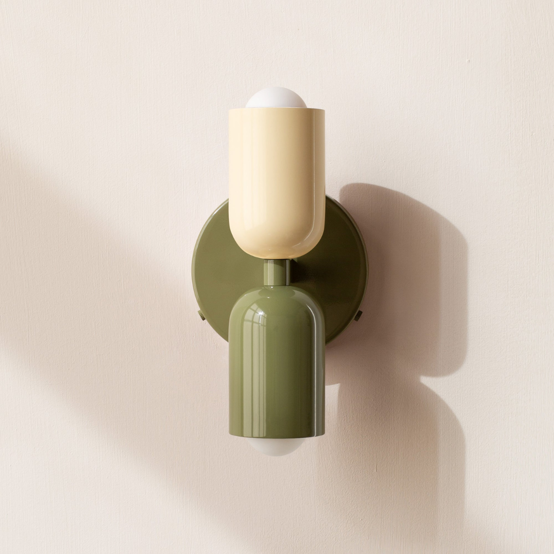Applique Murale Cylindrique LED 2 Lumières – Éclairage Doux & Design Contemporain