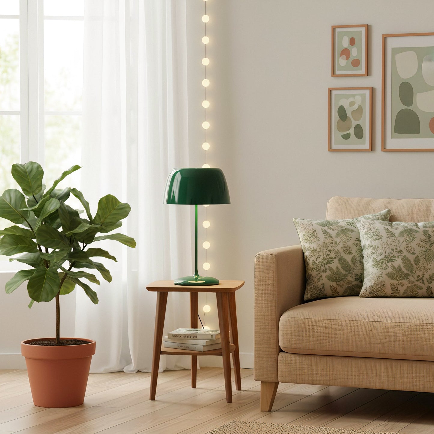 Lampe de Table Bittel – Design Rétro Coloré & Lumière d'Ambiance Chaleureuse