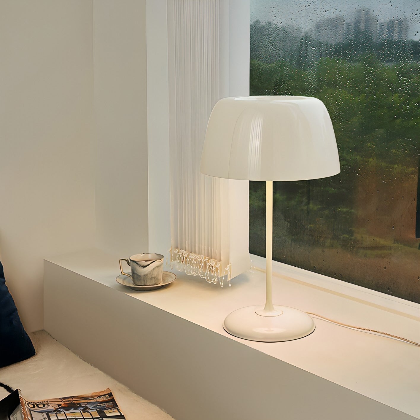 Lampe de Table Bittel – Design Rétro Coloré & Lumière d'Ambiance Chaleureuse