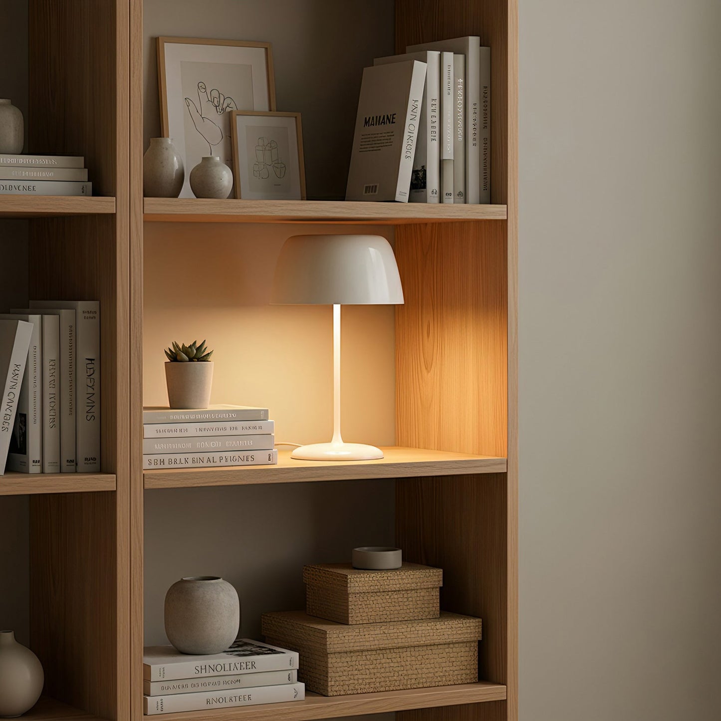 Lampe de Table Bittel – Design Rétro Coloré & Lumière d'Ambiance Chaleureuse