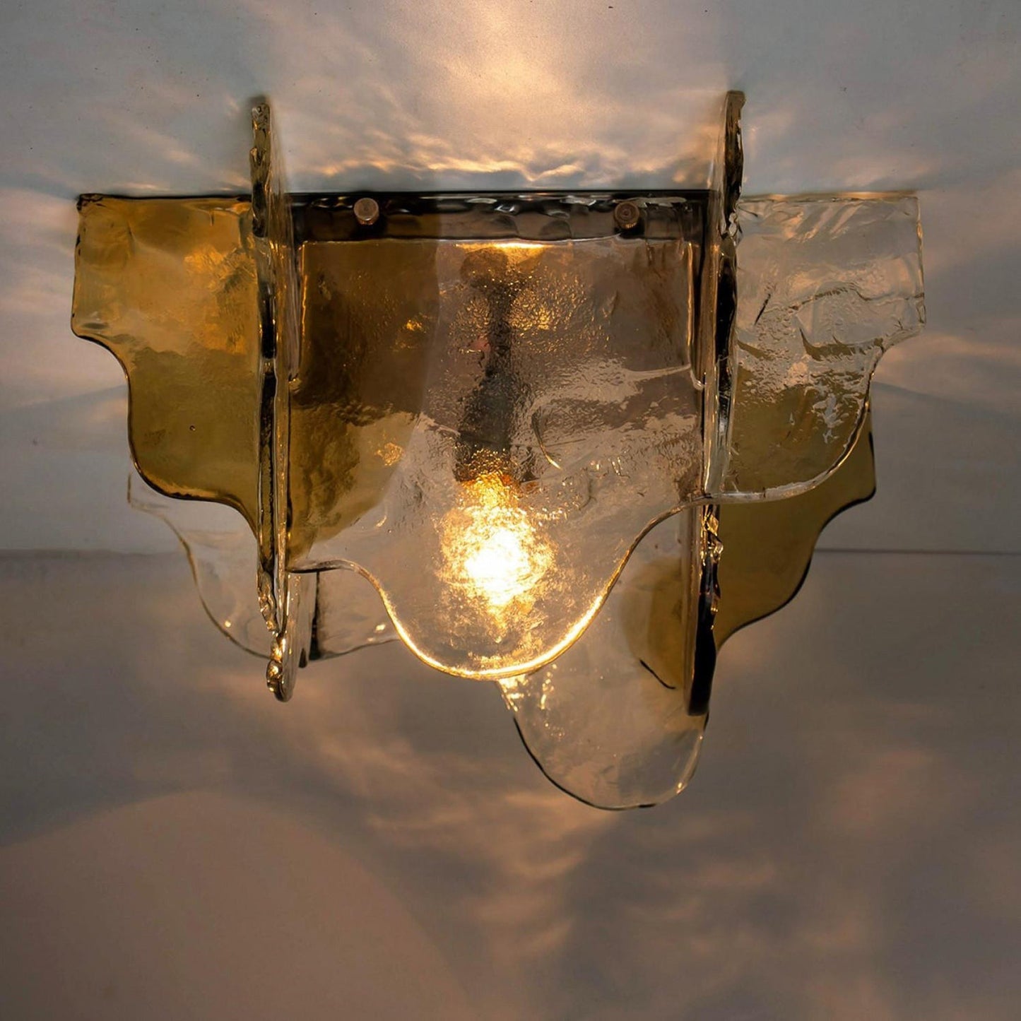 Lampe de Plafond Carlo Nason en Verre