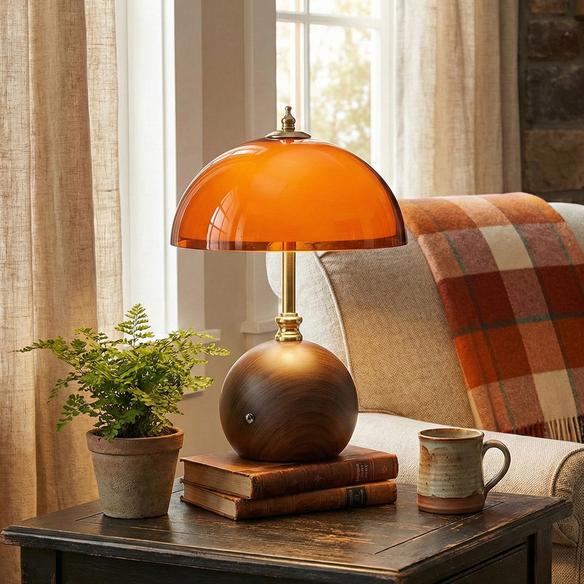 Lampe de Table LED Rechargeable Coby – Sculpture Lumineuse & Liberté de Placement