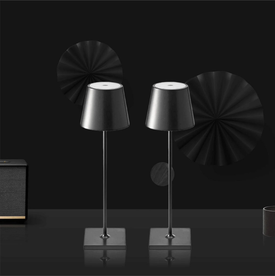 Lampe de Table Poldina Rechargeable Sans Fil – Élégance Portable & Lumière Douce