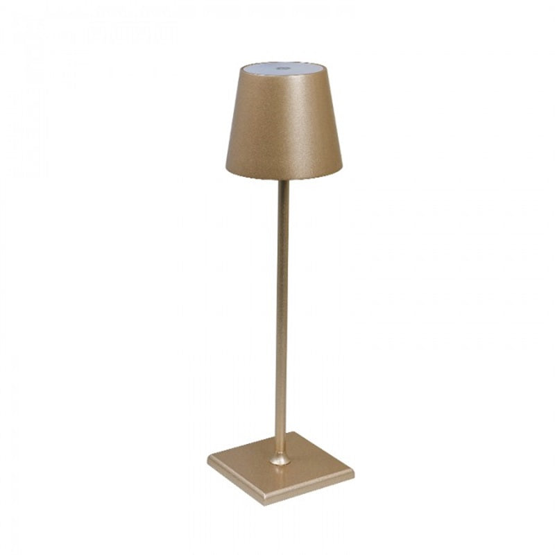 Lampe de Table Poldina Rechargeable Sans Fil – Élégance Portable & Lumière Douce