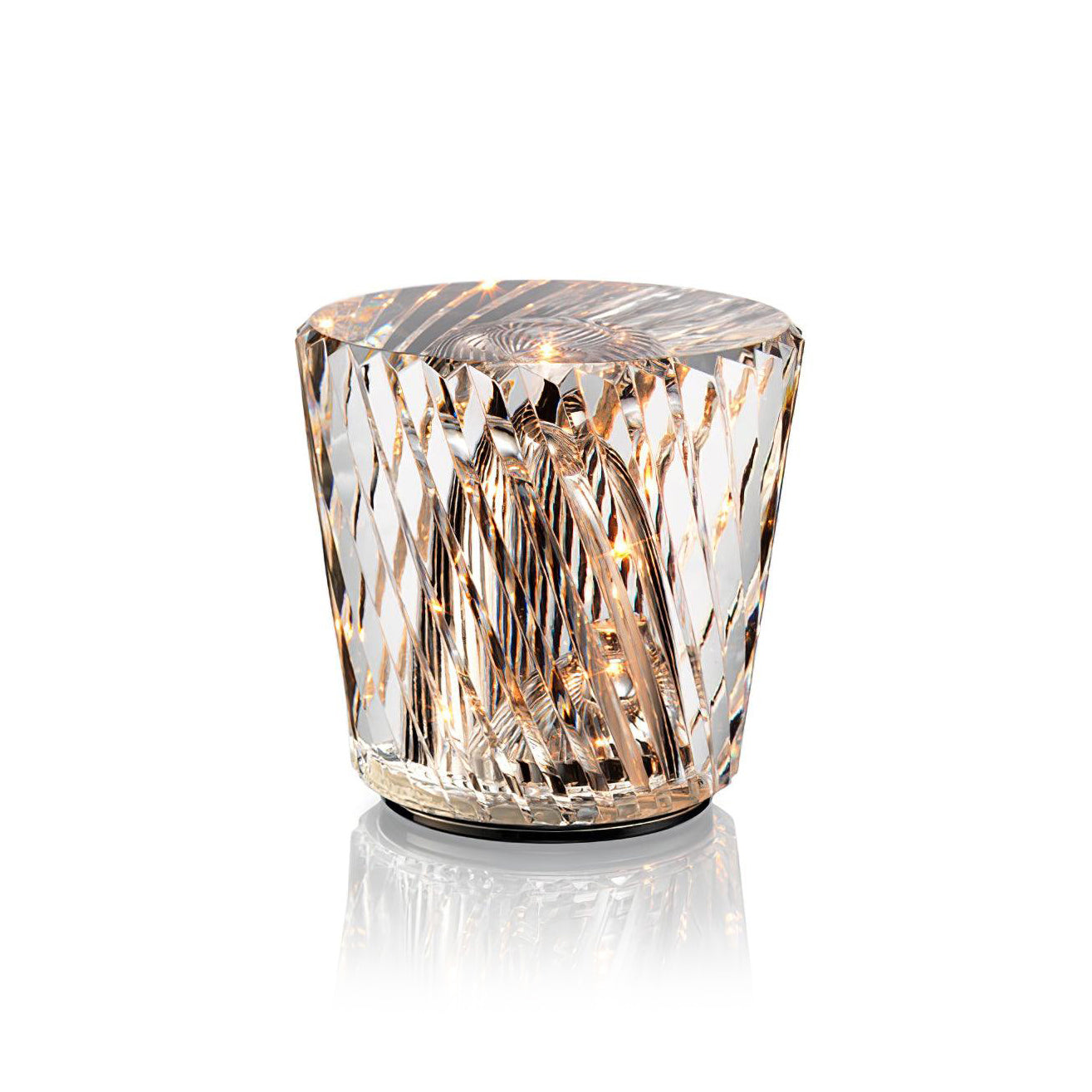 Lampe de Table Cristal Diamant à Batterie – Ambiance Romantique & Lumière Douce