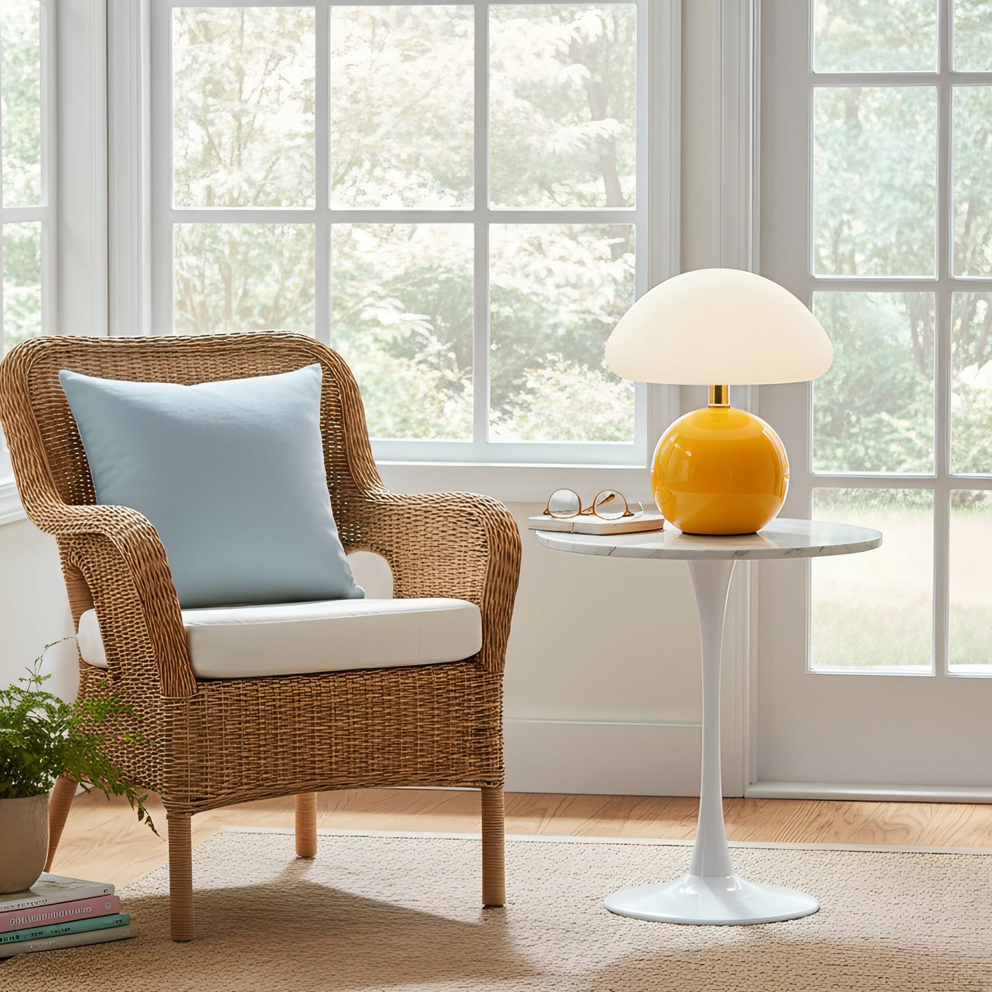 Lampe de Table Nessino – Design Champignon Iconique & Lumière Douce au Bureau