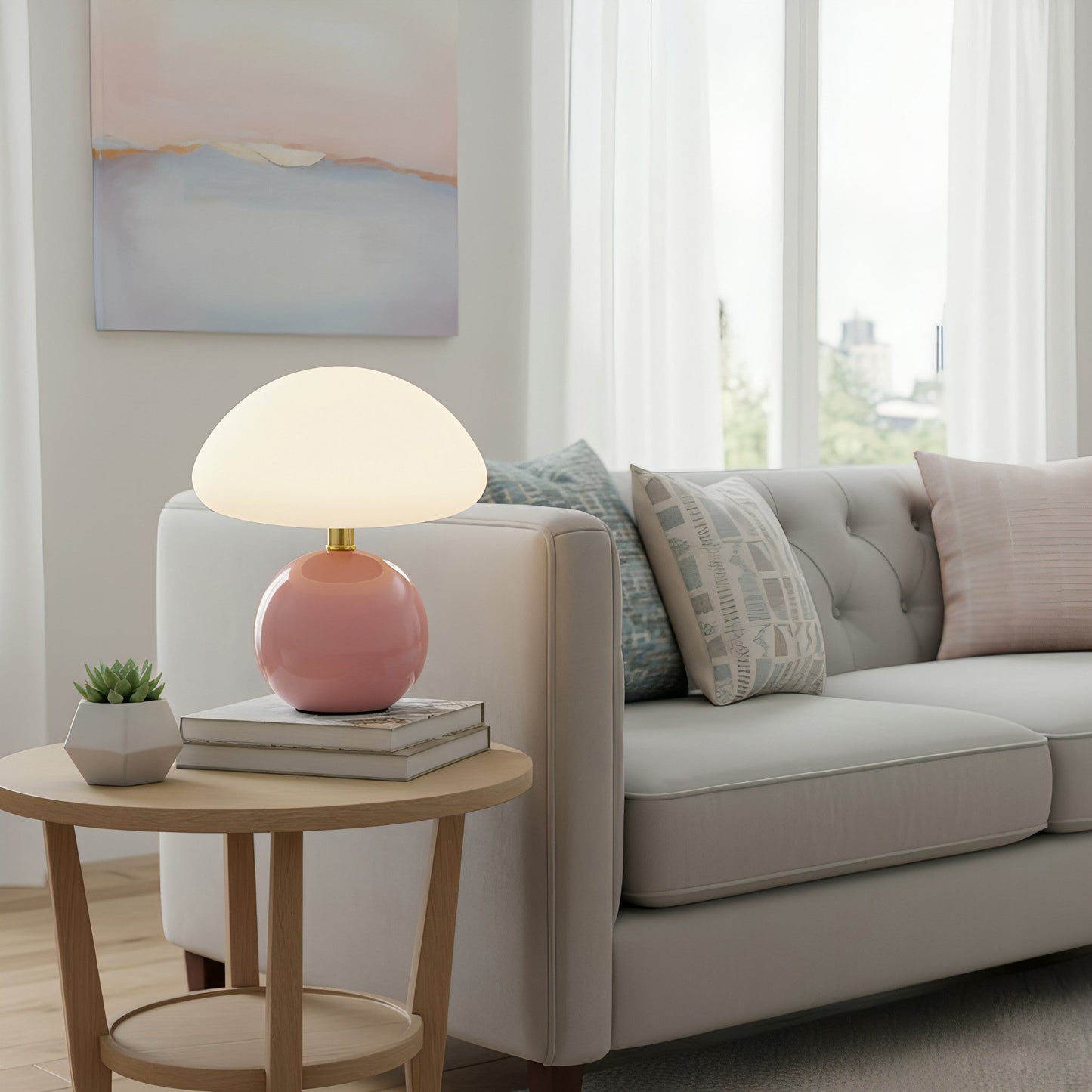 Lampe de Table Nessino – Design Champignon Iconique & Lumière Douce au Bureau