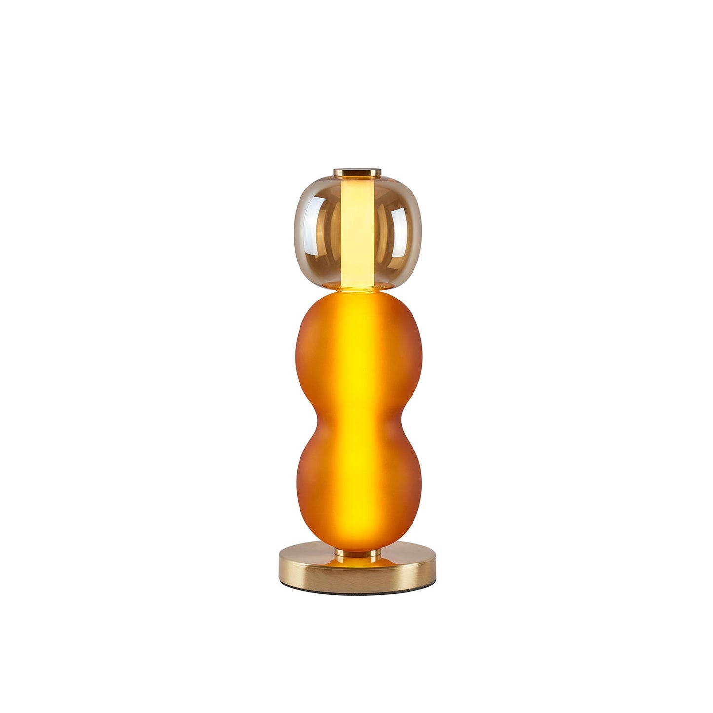 Lampe de Table en Verre Coloré Drift – Luxe Vibrant & Touche Artistique
