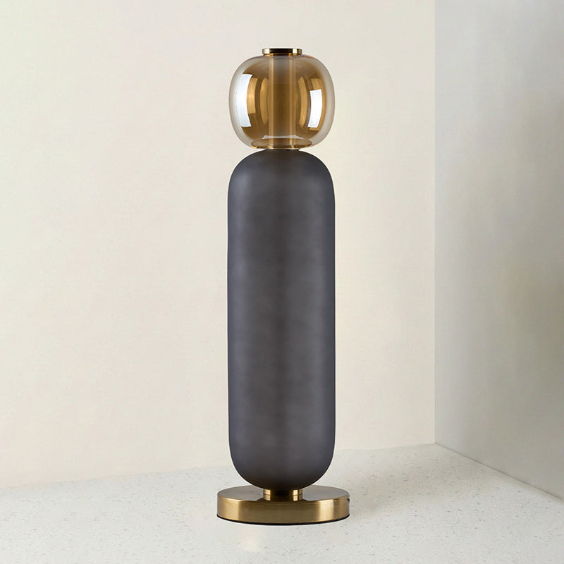 Lampe de Table en Verre Coloré Drift – Luxe Vibrant & Touche Artistique