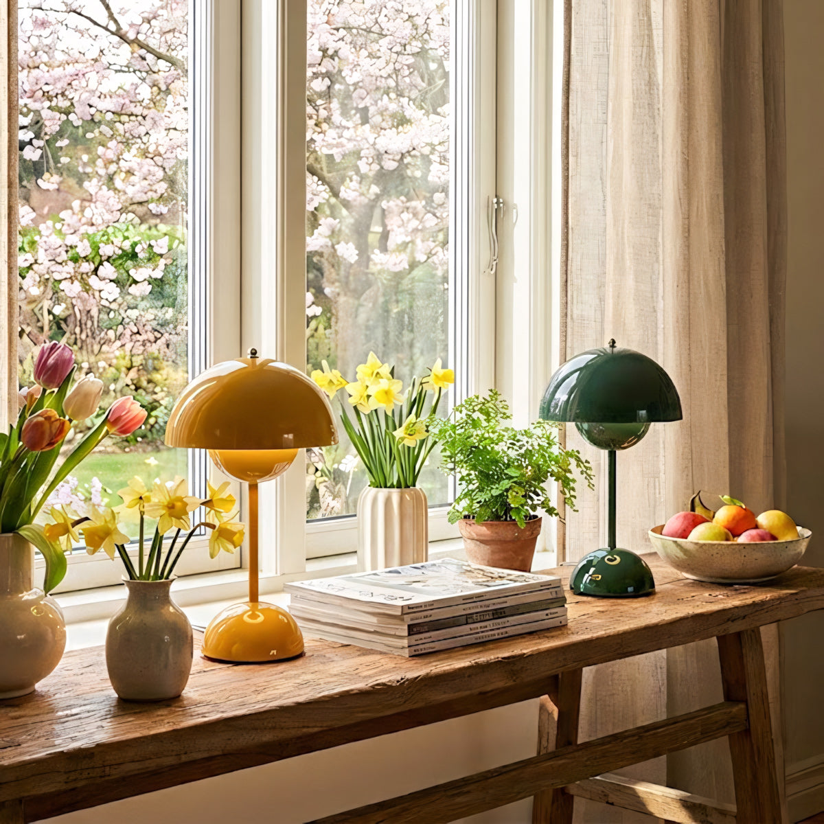 Lampe Champignon Sans Fil Rechargeable