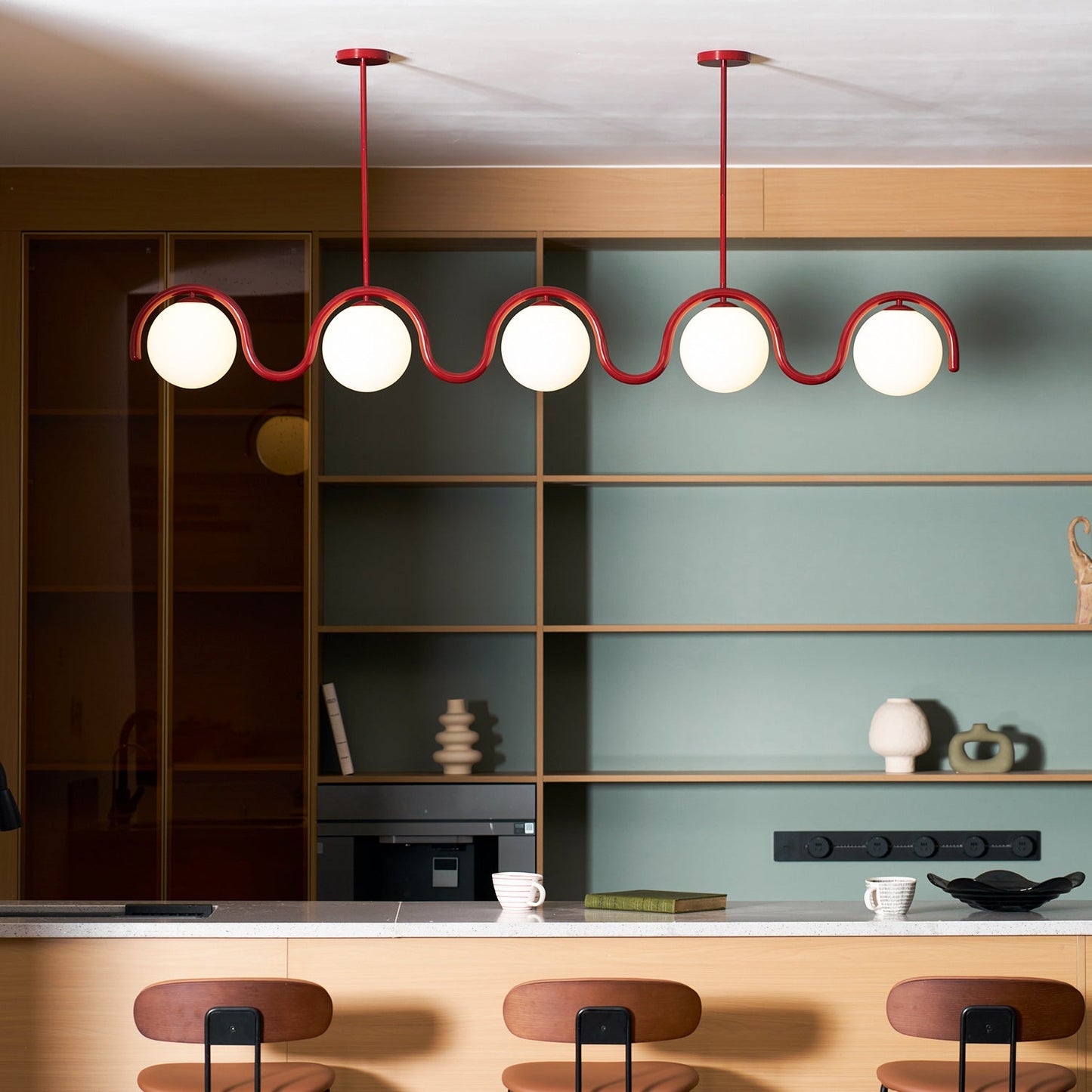Suspension Linéaire Lenox –  Impact Visuel au Plafond