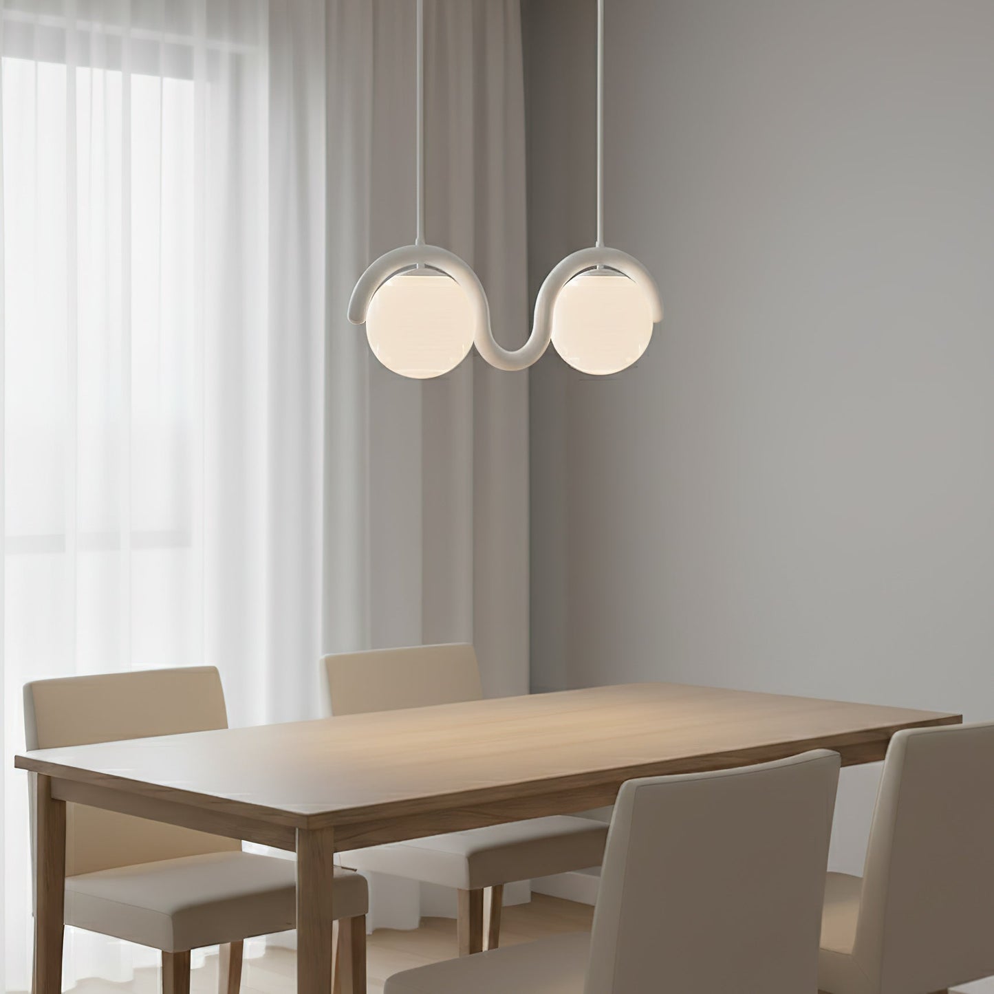 Suspension Linéaire Lenox –  Impact Visuel au Plafond