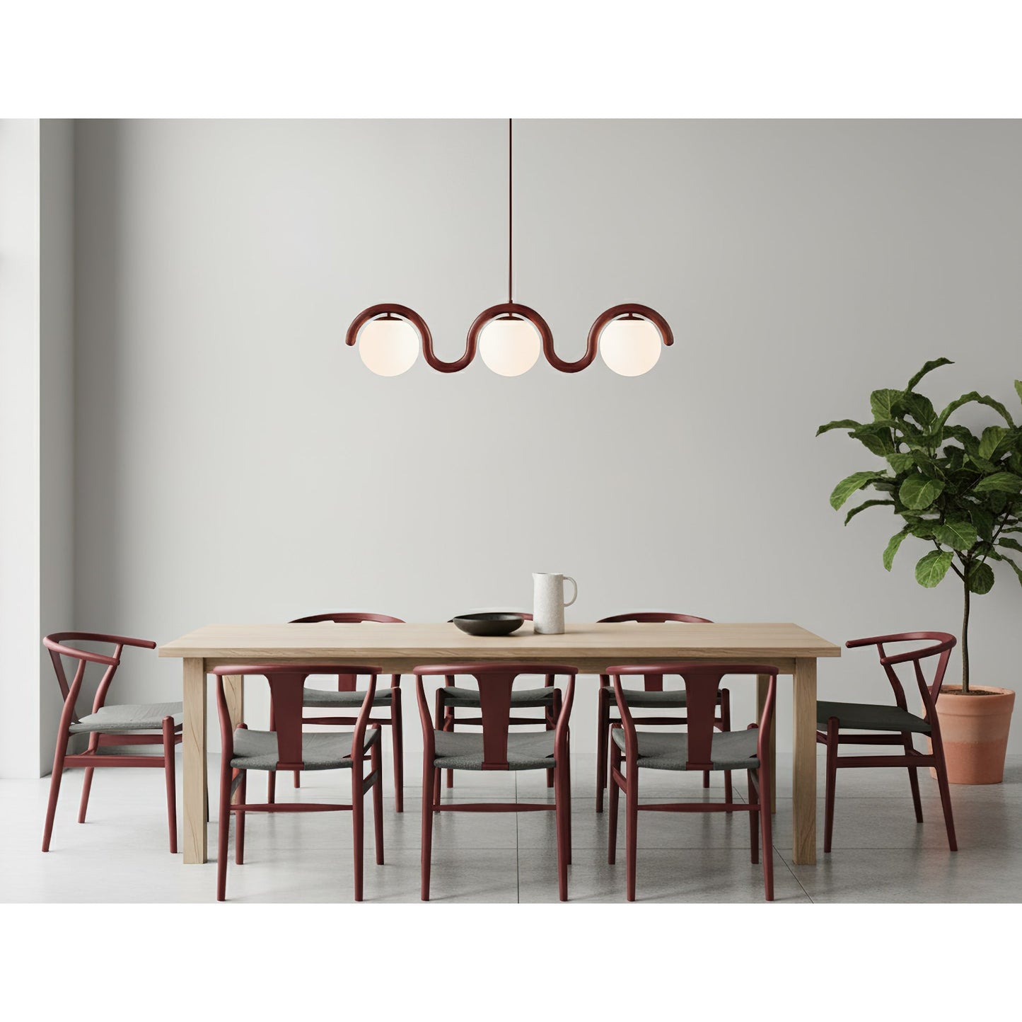 Suspension Linéaire Lenox –  Impact Visuel au Plafond