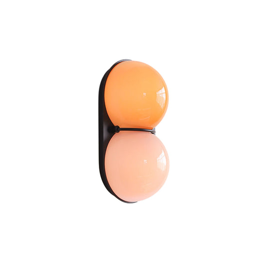Applique Murale Matteo Twin – Double Globe Artistique & Lumière d'Accent Unique