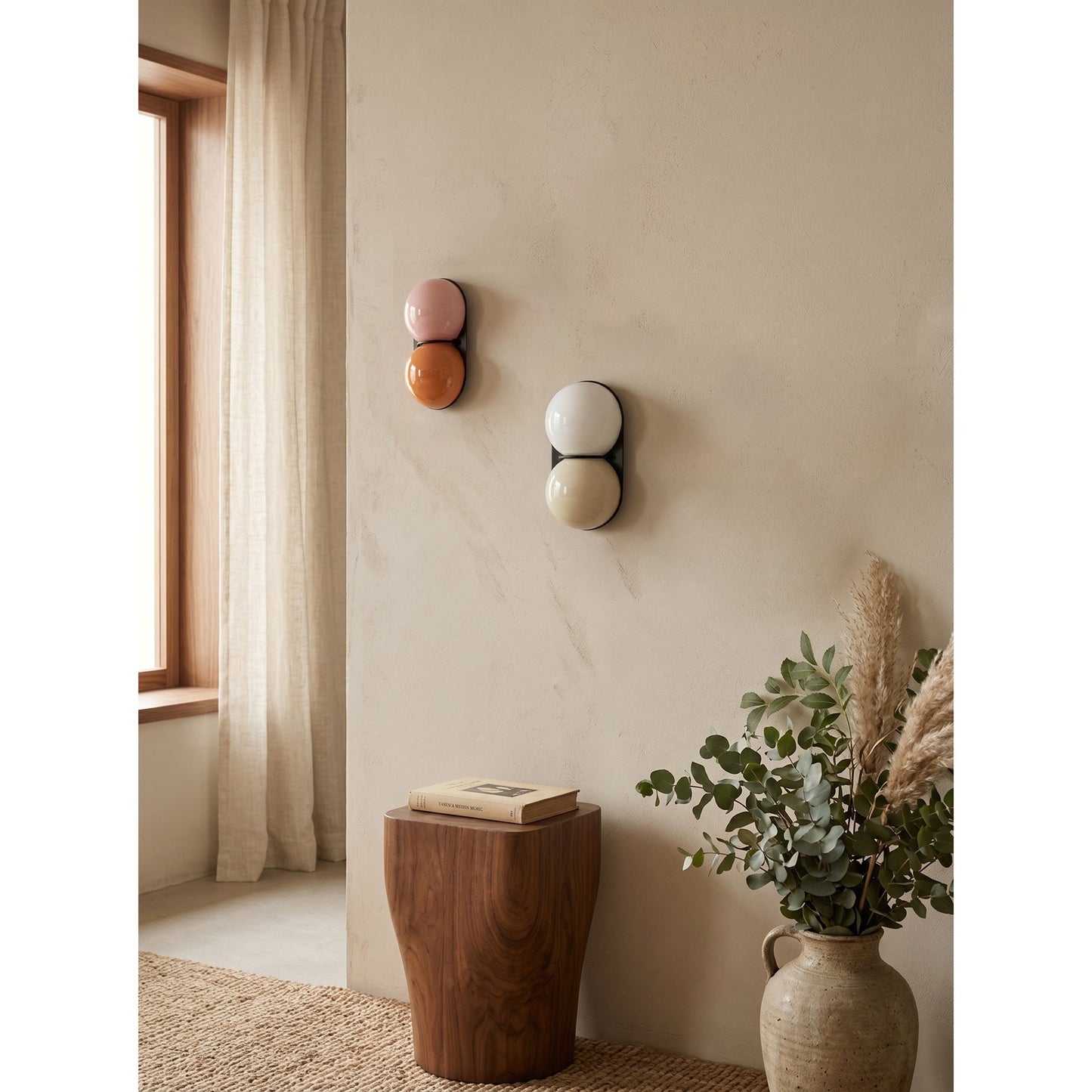 Applique Murale Matteo Twin – Double Globe Artistique & Lumière d'Accent Unique