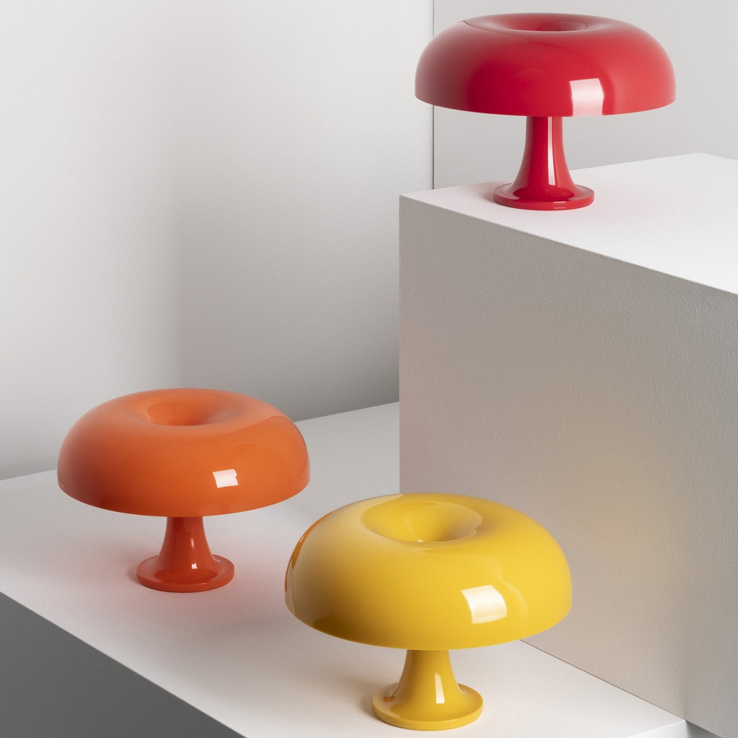 Lampe de Table Torus Colorée – Forme Circulaire Iconique & Couleurs Éclatantes