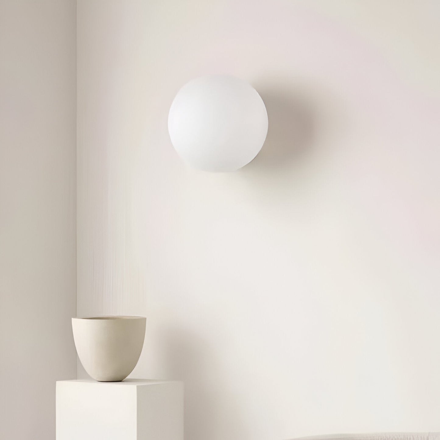 Applique Murale Ronde en Verre LED – Clarté & Minimalisme pour Chaque Espace