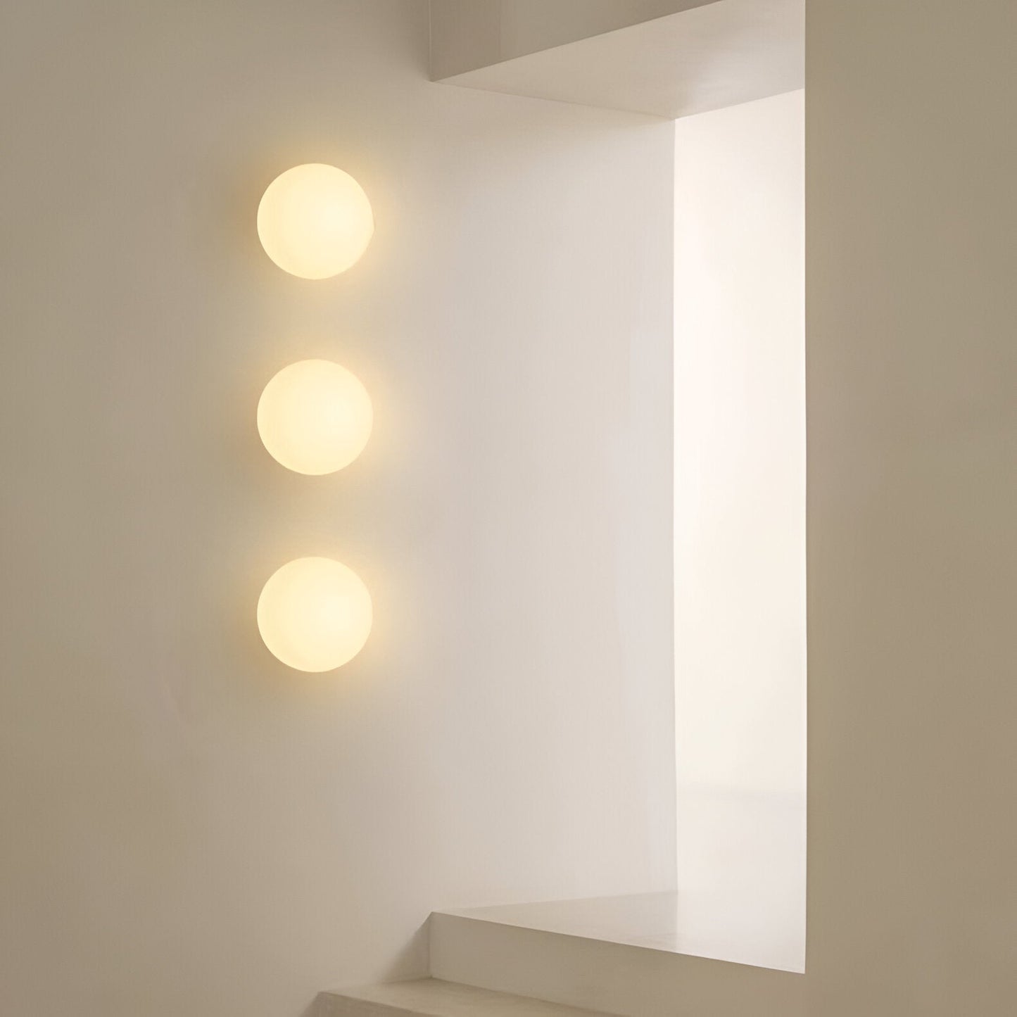 Applique Murale Ronde en Verre LED – Clarté & Minimalisme pour Chaque Espace