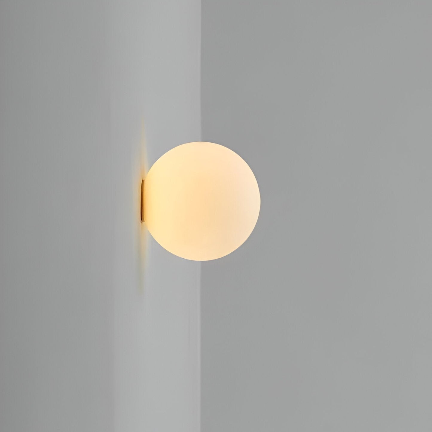 Applique Murale Ronde en Verre LED – Clarté & Minimalisme pour Chaque Espace