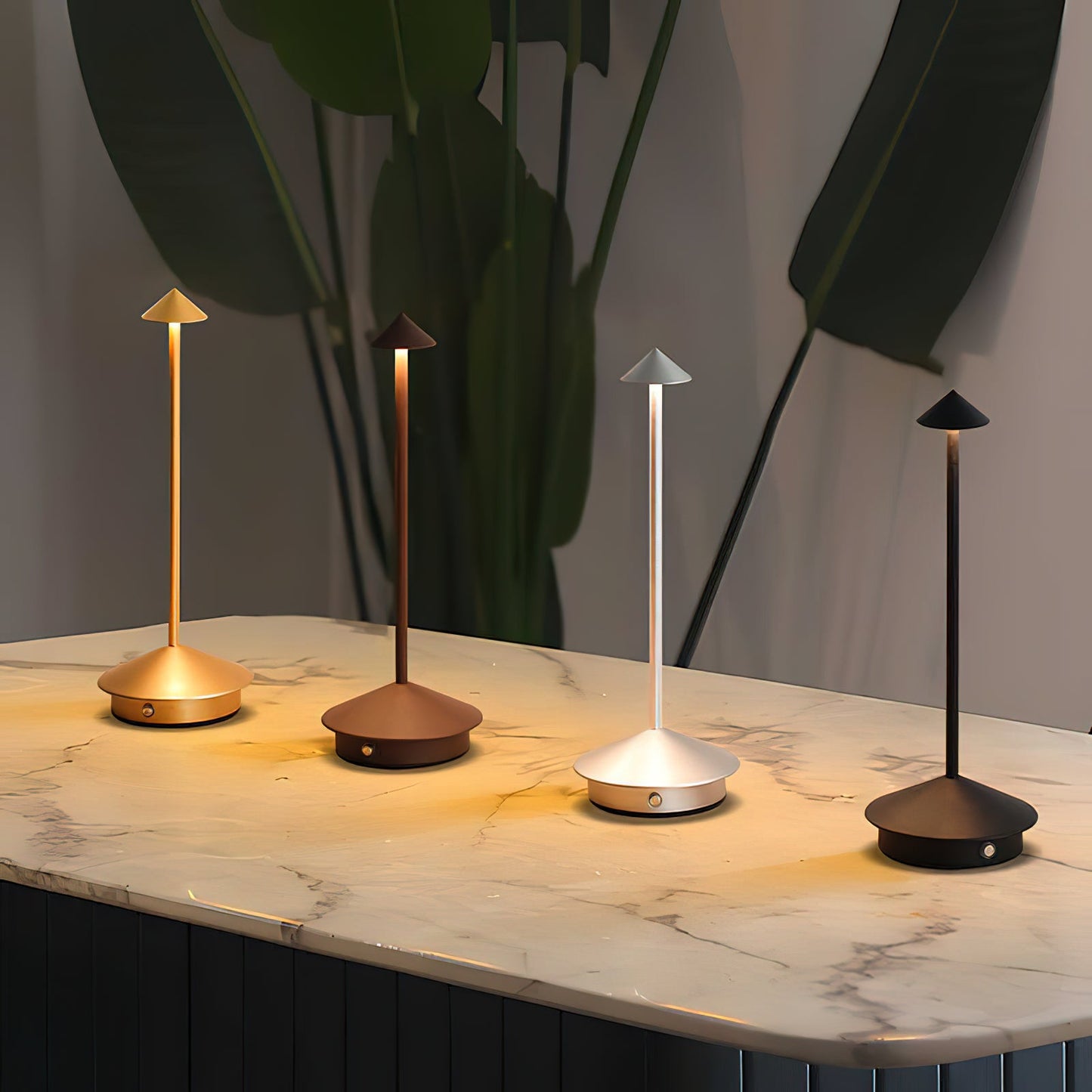 Lampe de Table Pina Rechargeable Étanche – Éclairage Sans Fil Intérieur & Extérieur