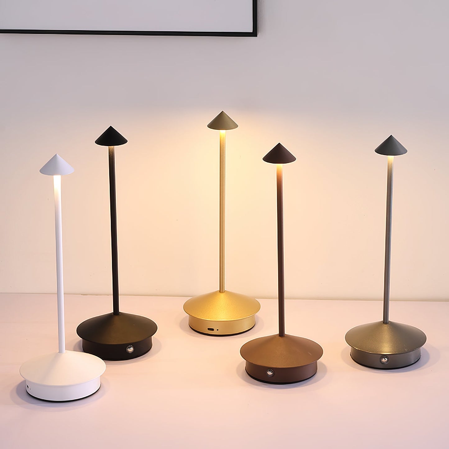 Lampe de Table Pina Rechargeable Étanche – Éclairage Sans Fil Intérieur & Extérieur