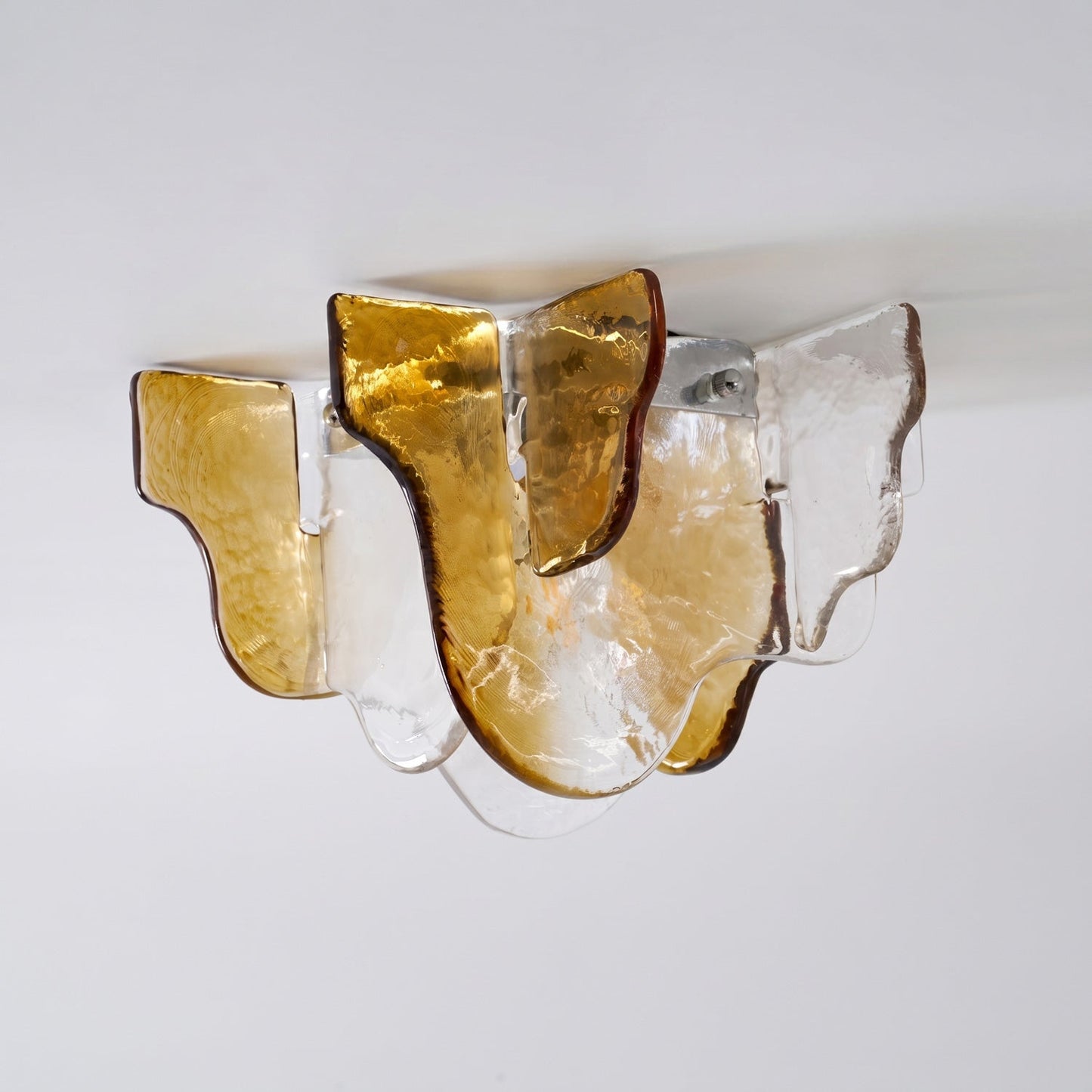 Lampe de Plafond Carlo Nason en Verre