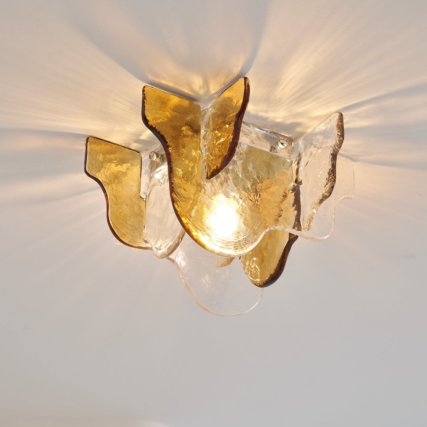 Lampe de Plafond Carlo Nason en Verre