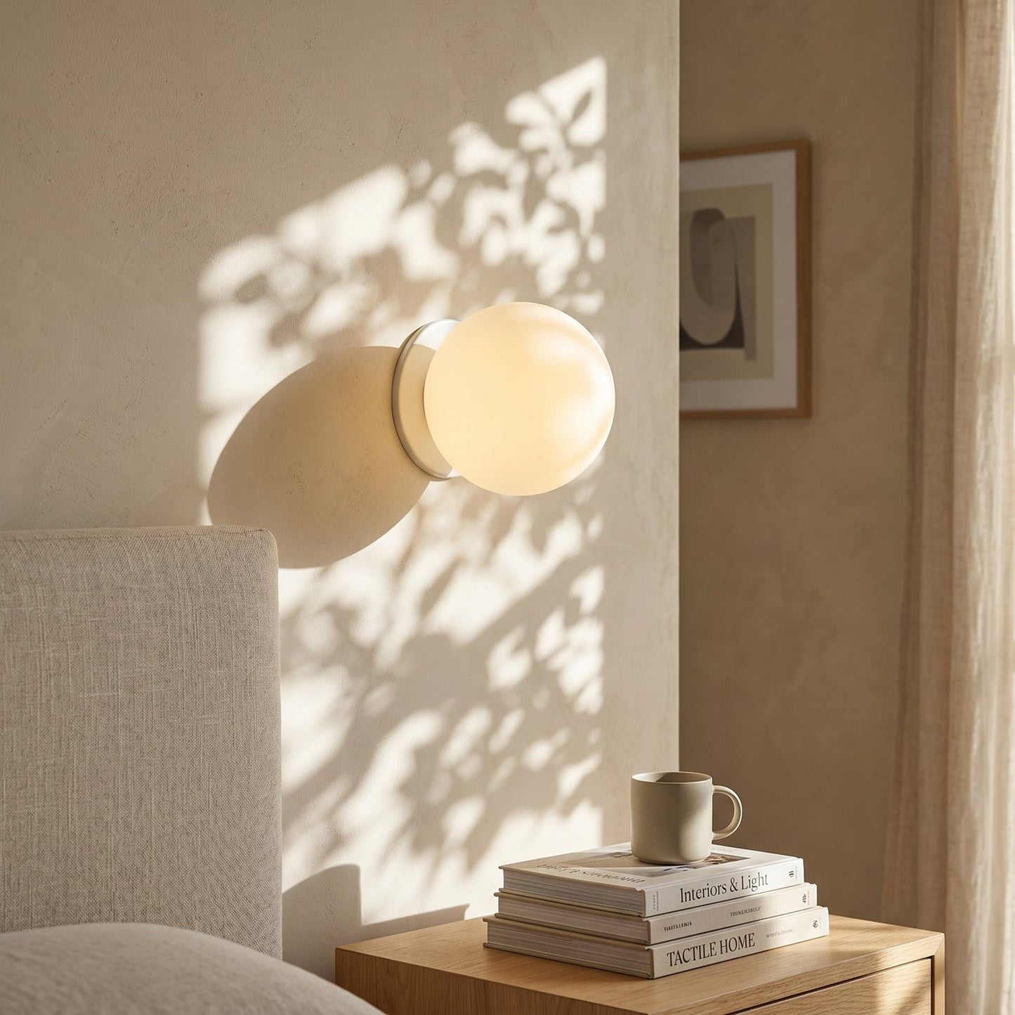 Applique Murale Vimala en Verre – Lumière Pure & Design Épuré Polyvalent