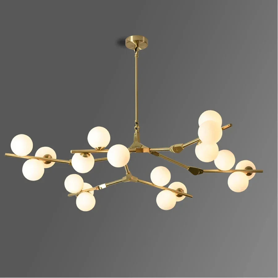 Suspension LED Nordique Branches d’Arbre