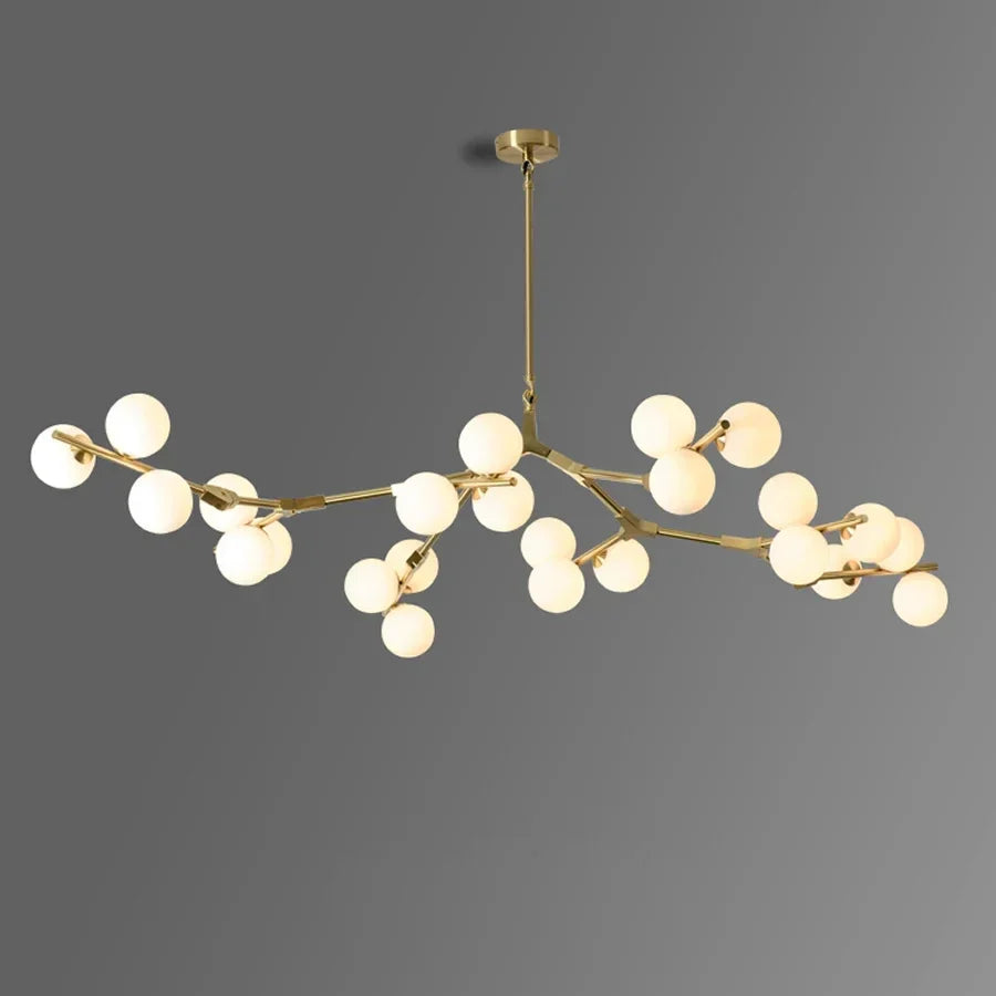 Suspension LED Nordique Branches d’Arbre