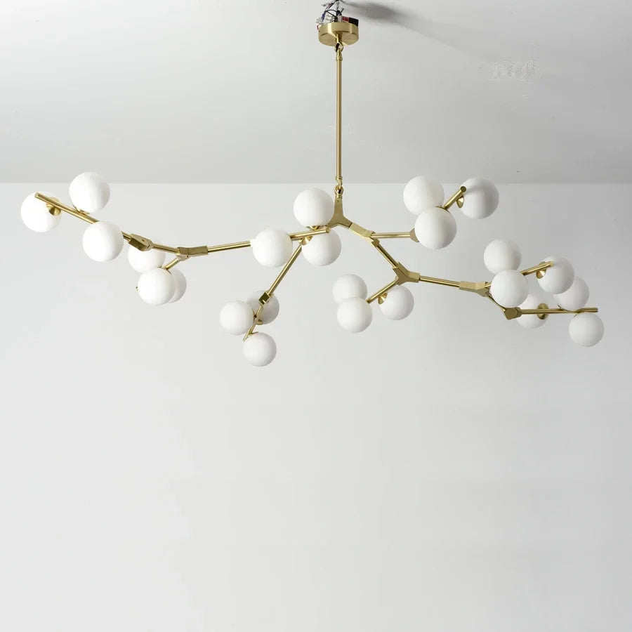 Suspension LED Nordique Branches d’Arbre