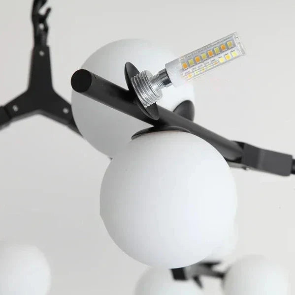 Suspension LED Nordique Branches d’Arbre