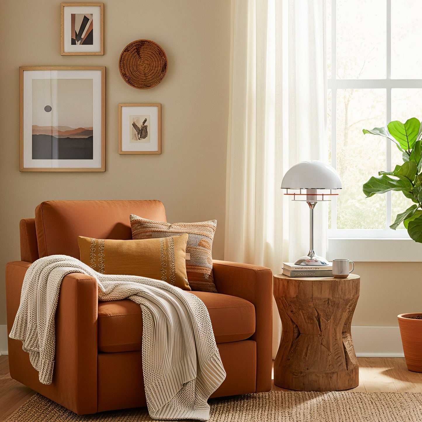 Lampe de Table Sunset – Design Bauhaus