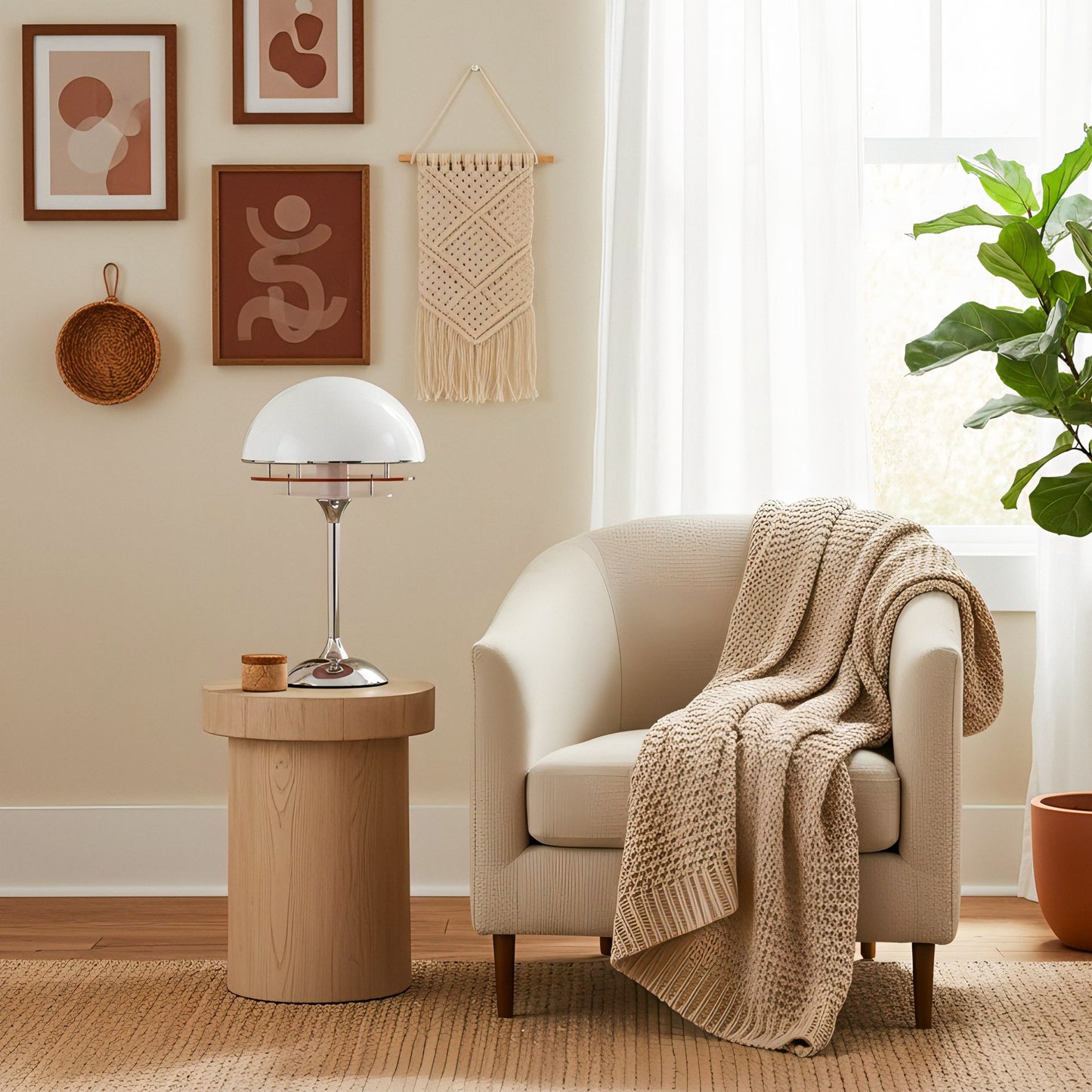 Lampe de Table Sunset – Design Bauhaus