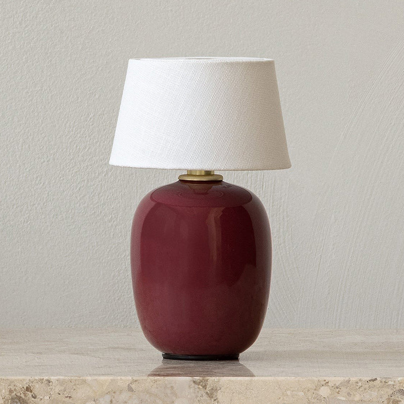 Lampe de Table Torso Petite à Batterie – Céramique Artisanale & Élégance Portable
