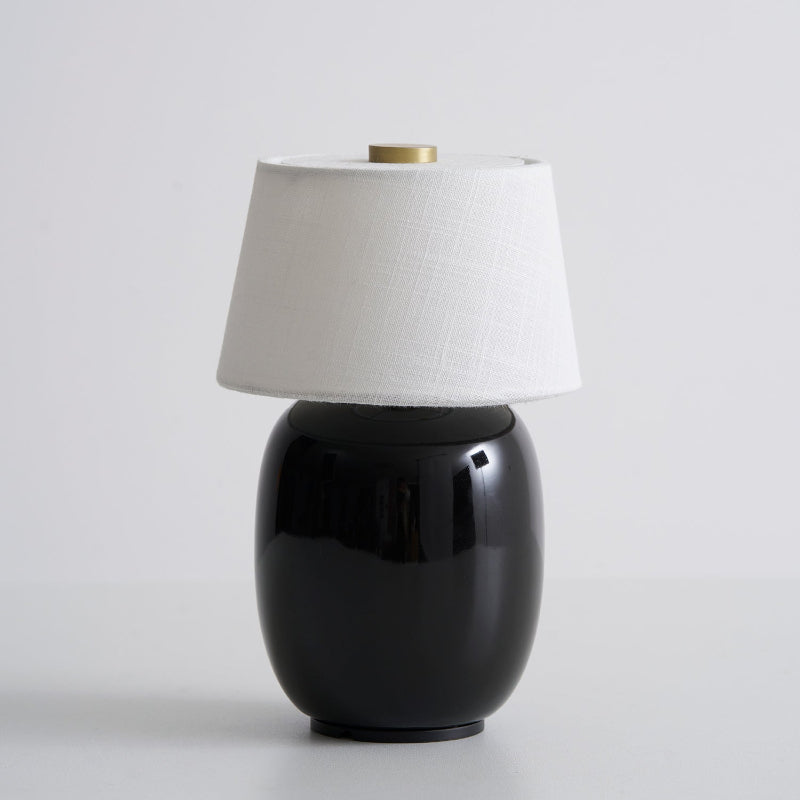 Lampe de Table Torso Petite à Batterie – Céramique Artisanale & Élégance Portable