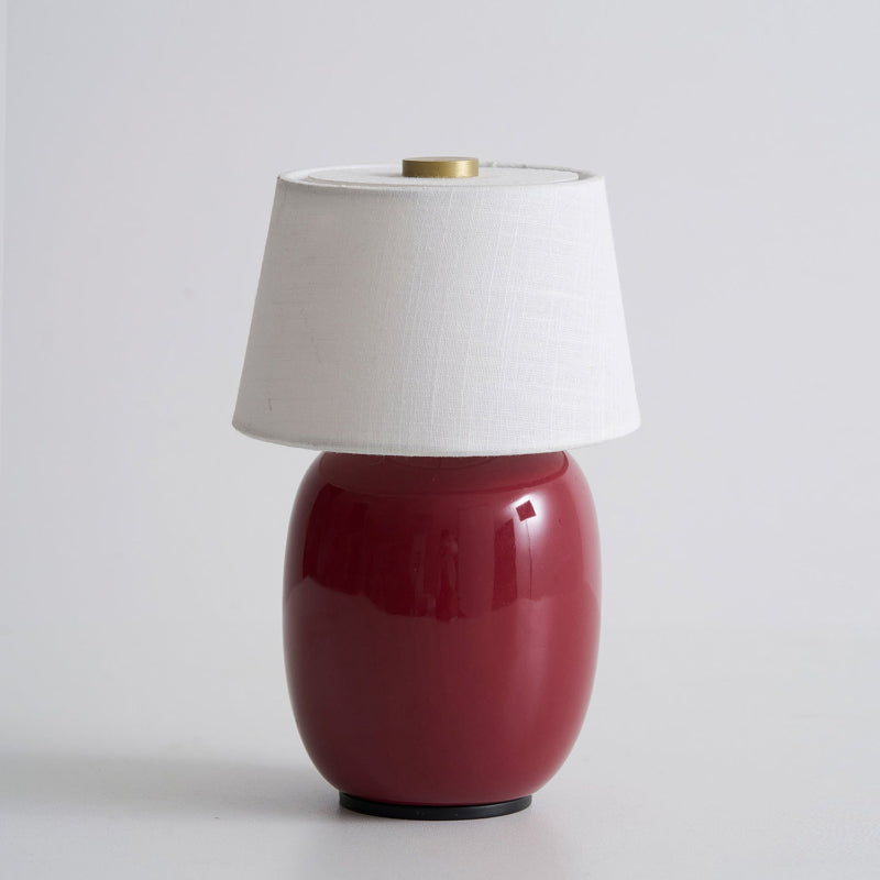 Lampe de Table Torso Petite à Batterie – Céramique Artisanale & Élégance Portable