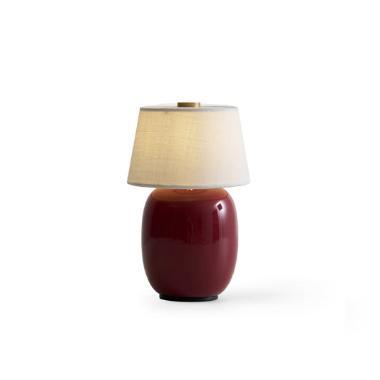 Lampe de Table Torso Petite à Batterie – Céramique Artisanale & Élégance Portable