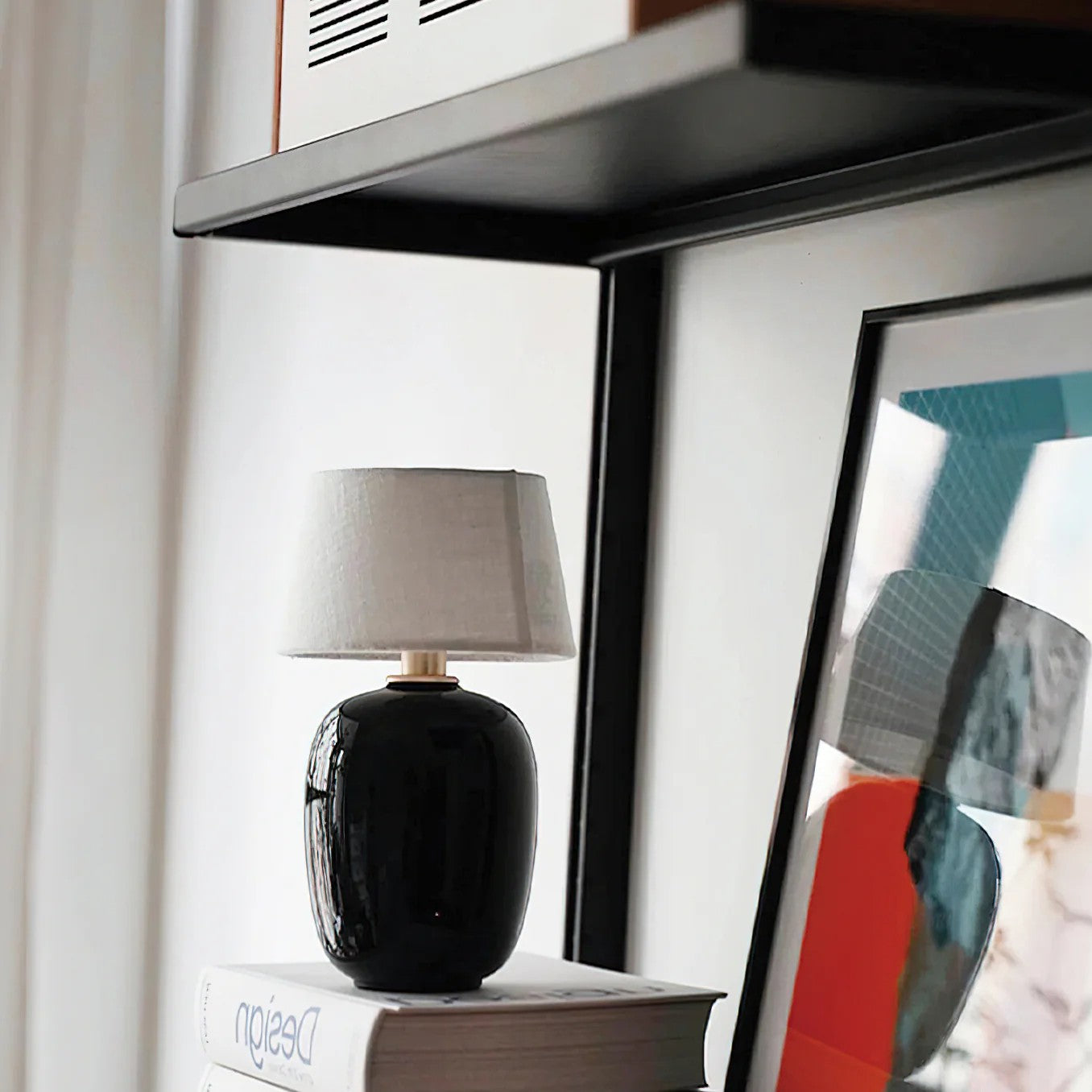 Lampe de Table Torso Petite à Batterie – Céramique Artisanale & Élégance Portable