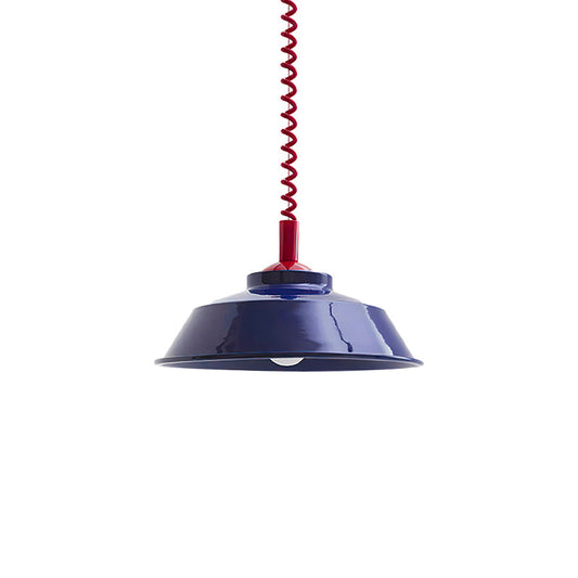 Suspension Toscot Mide – Design Métal Coloré & Jeu de Lumières Ludique